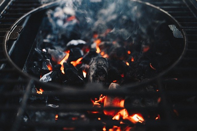 roštilj na plin vatra